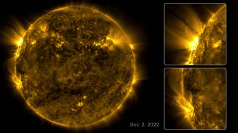 133 days recording of sun surface by NASA part 9/11 series