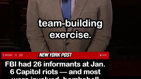 FBI had 26 informants at Jan 6 Capitol Riots DOJ Report Confirms