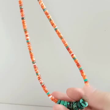 Natural turquoise Bumble bee smooth beads gemstone necklace for making Jewelry Holiday Gift