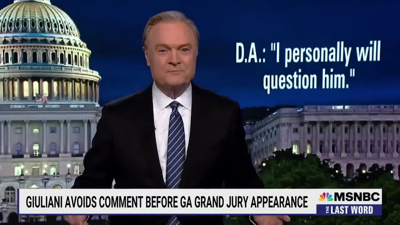 Lawrence: Giuliani's GA Grand Jury Appearance Should Terrify Trump