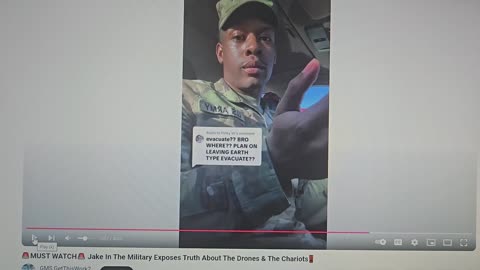 Soldier confirms what the Prophets have been saying on YouTube since 2007