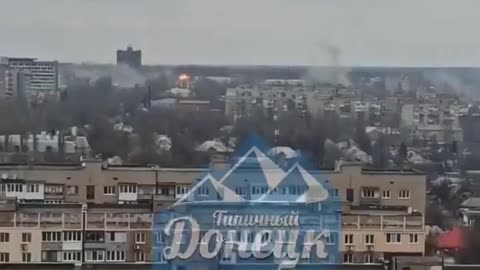 24.02.2022. The war has begun!!! Donetsk is under artillery fire