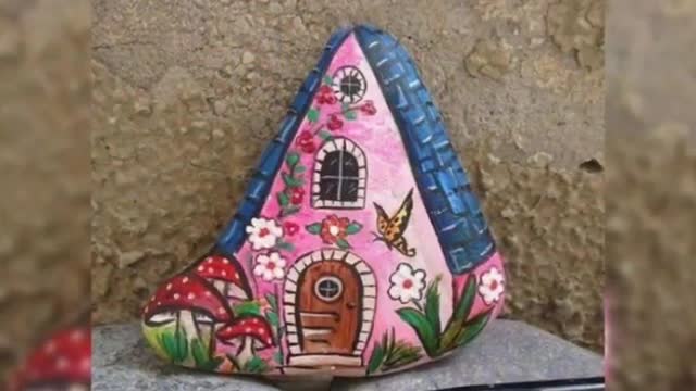 Creative Handmade 70 Different Pebble Painting Craft And Art