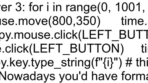 Autopy mouse automation process