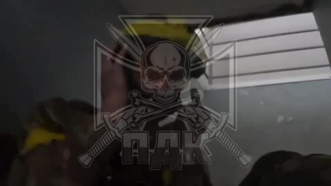 Polish Volunteers Take Cover from Russian Artillery