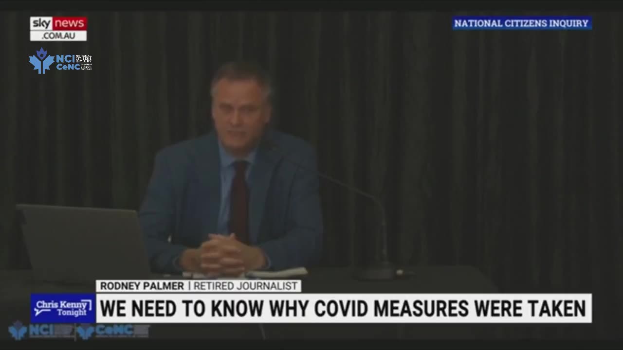 Report on the National Citizens Inquiry from Chris Kenny at Sky News