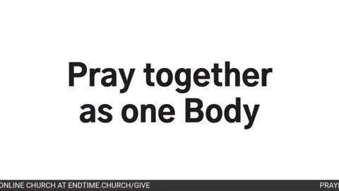 Live Prayer