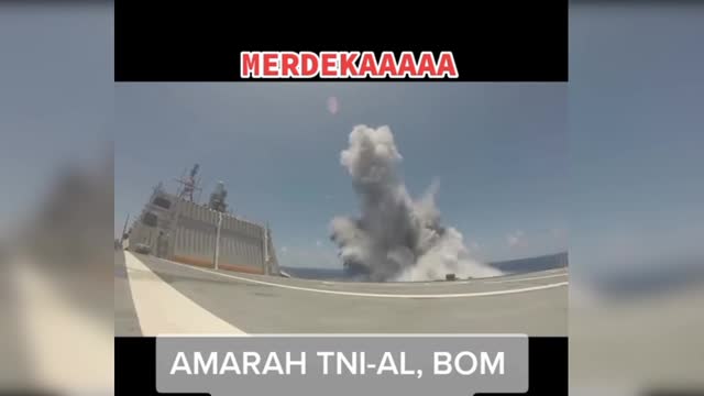 Kapal australia di bombardir part 1