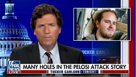 Tucker on the Pelosi Hammergate story, latest update from tonights show