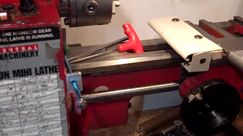 Mini Lathe Cross slide nut fabrication.