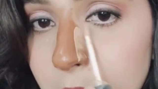 How to contour and make slim nose