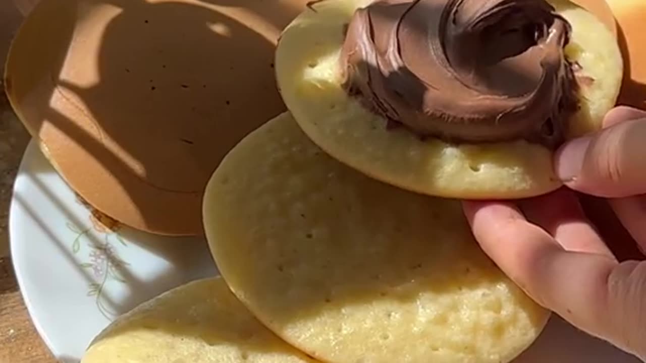 Nutella pancake.