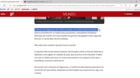 Ucrânia diz que prendeu mulher que participou de plano russo para tentar matar Zelensky