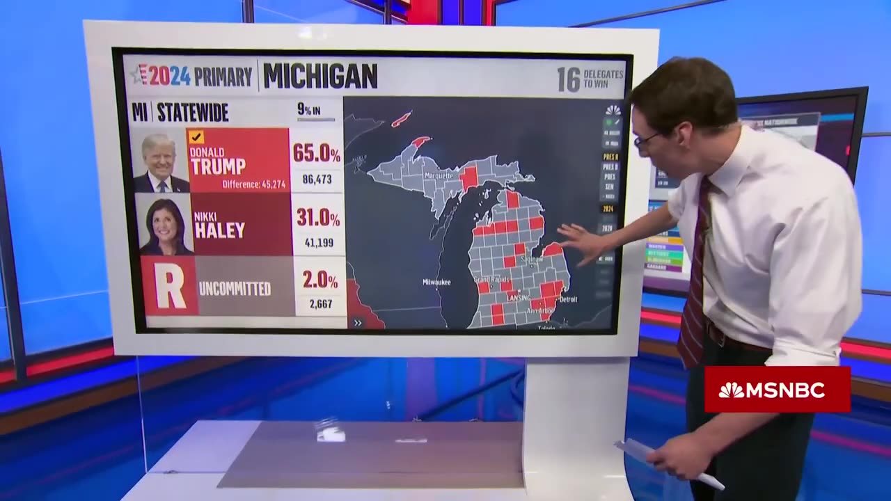 BREAKING- Biden, Trump win Michigan primaries, NBC News projects