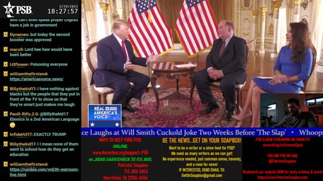 2022-03-29 17:00 EDT - Freedom Rings: with Pamphlet Anon