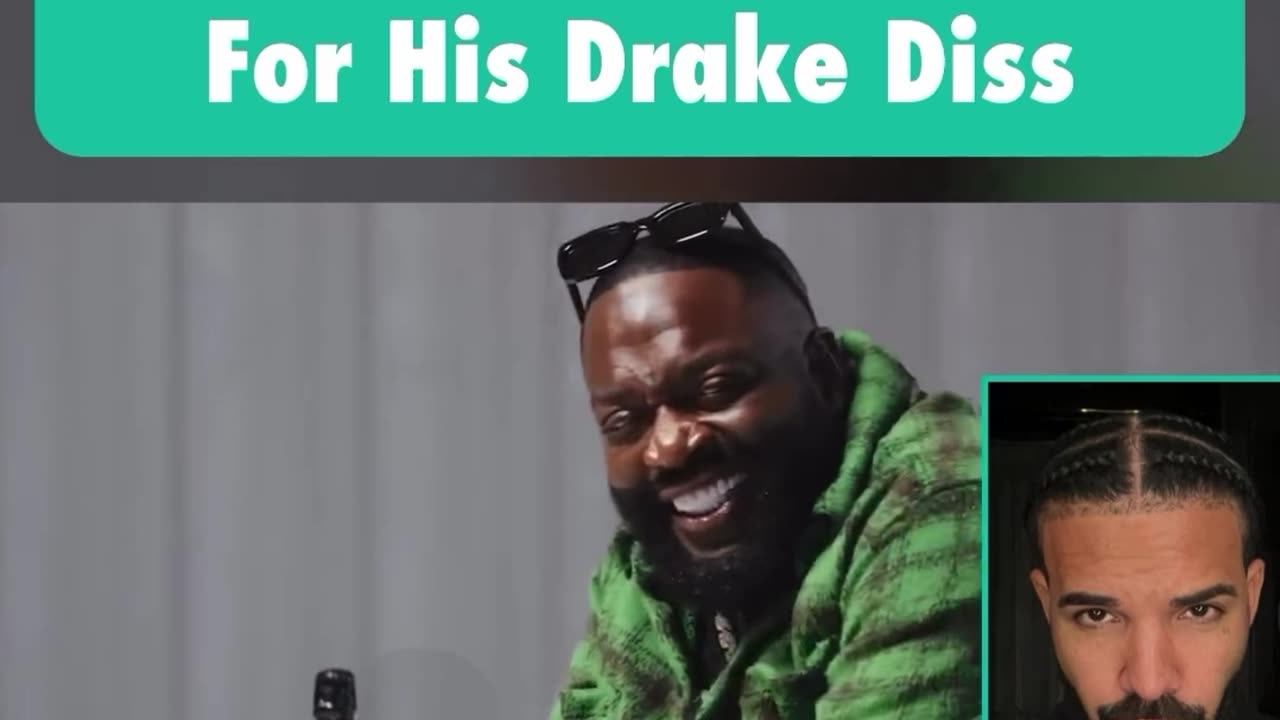 Rick Ross dropped a music video to his Drake diss