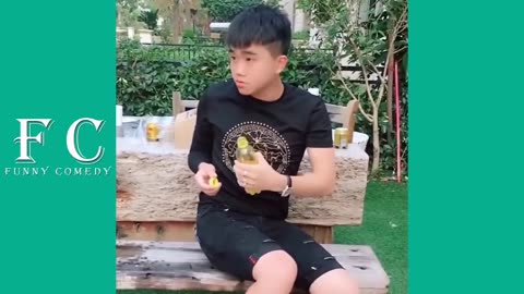 Try Not Laugh Challenge Funny Chinese Vines and Pranks Videos