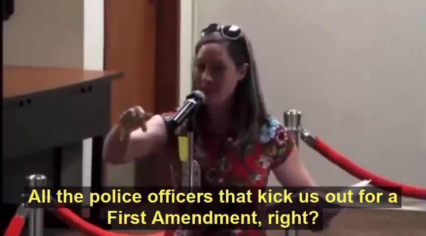 Registered nurse says, "You are all demonic entities" (Captioned)