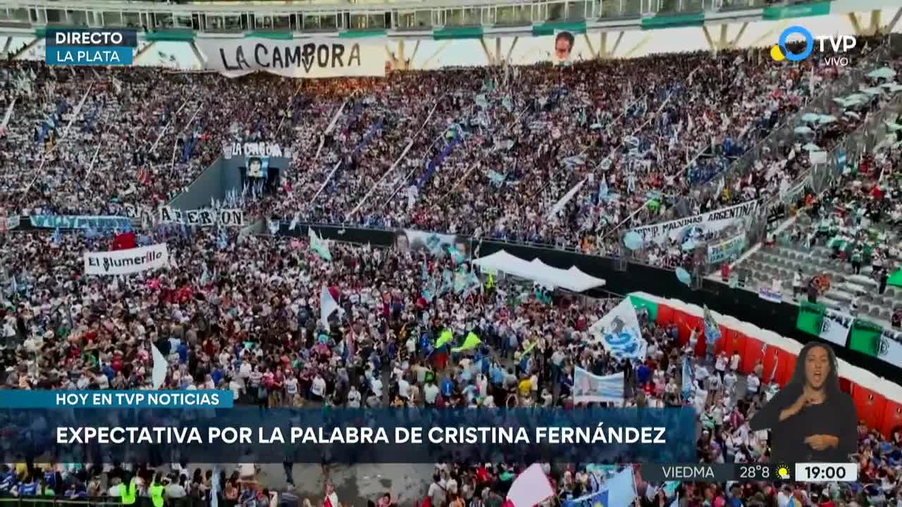 Expectativa por la palabra de Cristina Fernández de Kirchner