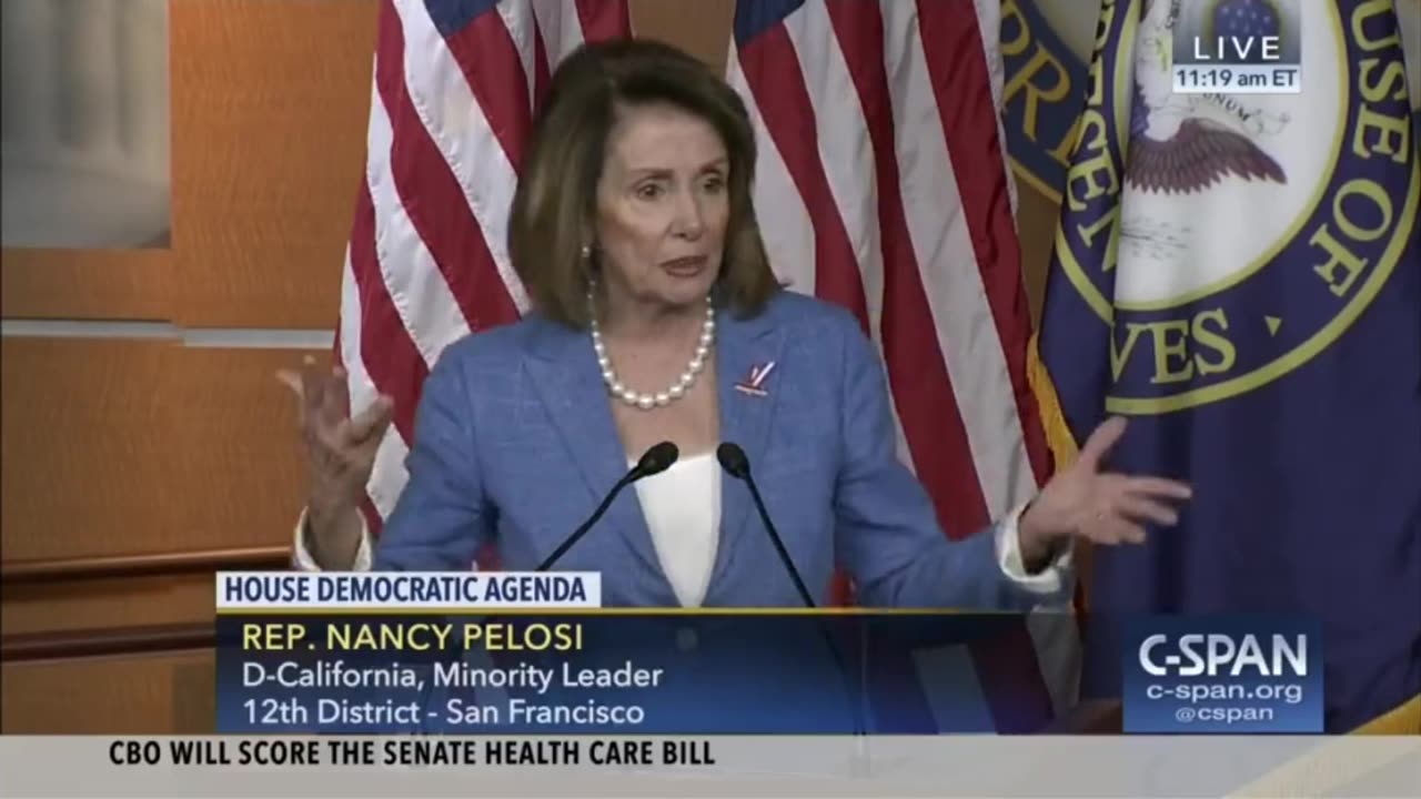 Crazy Nancy EXPOSES Democrat Tactics In Throwback Clip