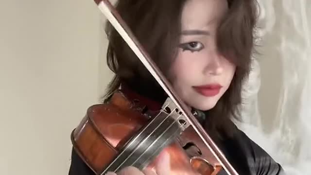 Violin playing