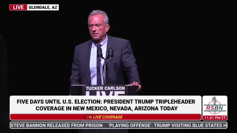FULL SPEECH: Robert F. Kennedy Jr. Delivers Remarks in Glendale, AZ