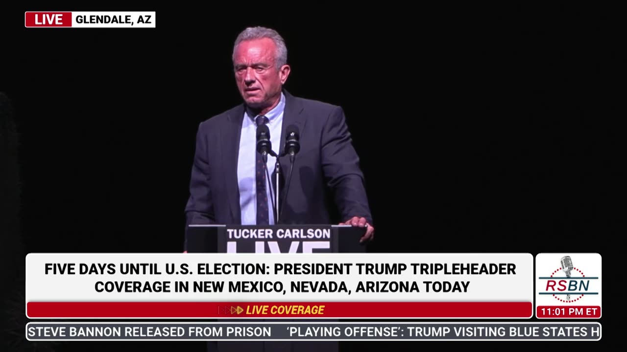 FULL SPEECH: Robert F. Kennedy Jr. Delivers Remarks in Glendale, AZ