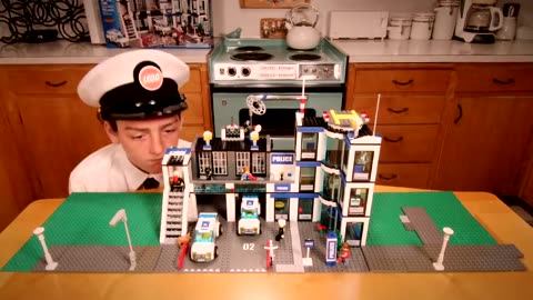 Lego Police Station Build