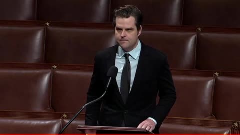 Gaetz Warns About The True Threat To America: "China Is A Rising Power, Russia Is A Declining Power"