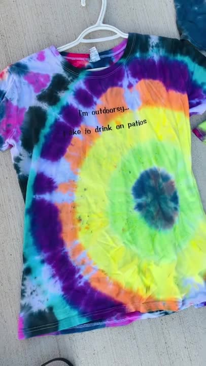 Tie Dye Result of the Day 3🌈