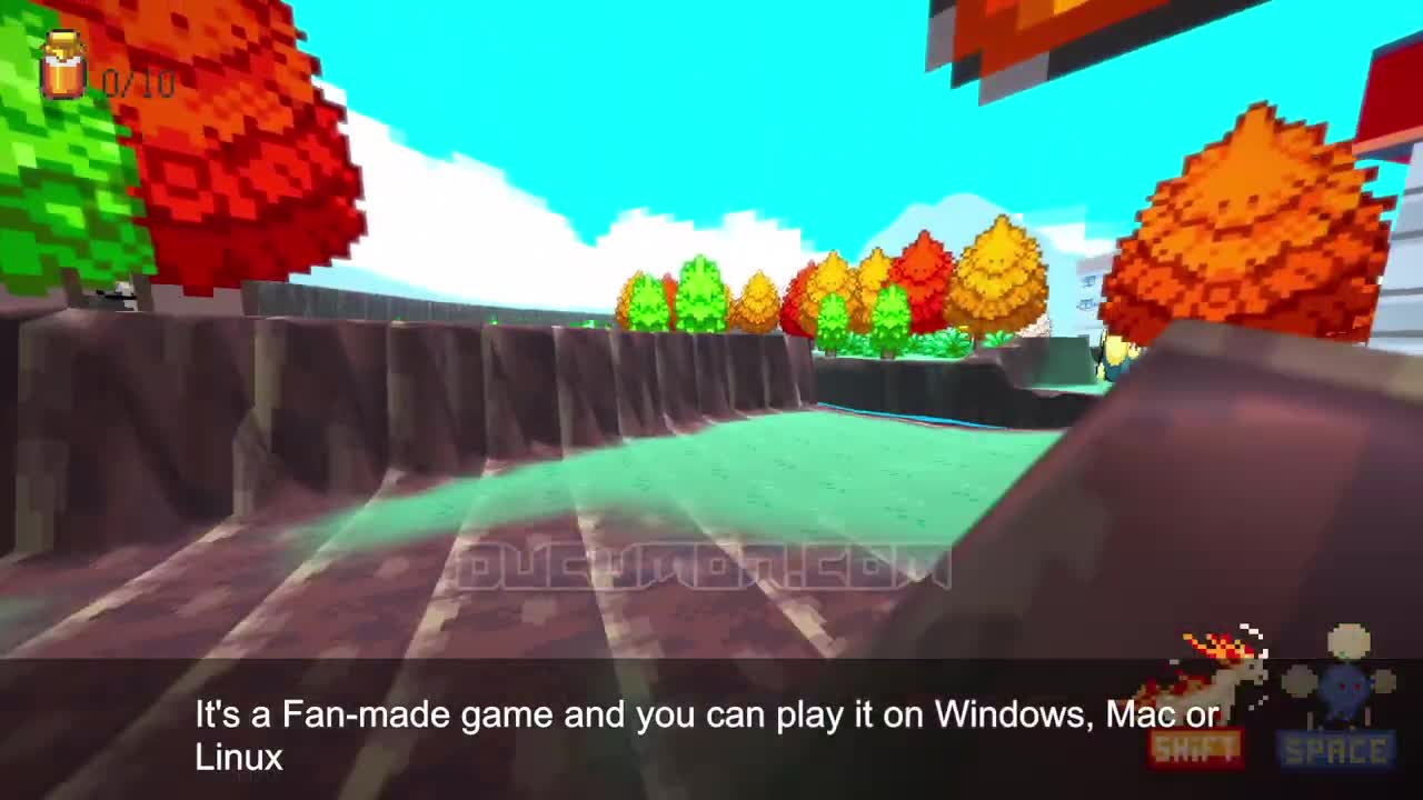 PokeScape 3D by Voltseon - Fan-made FPS Game, try to collect Spawn and run from Police!