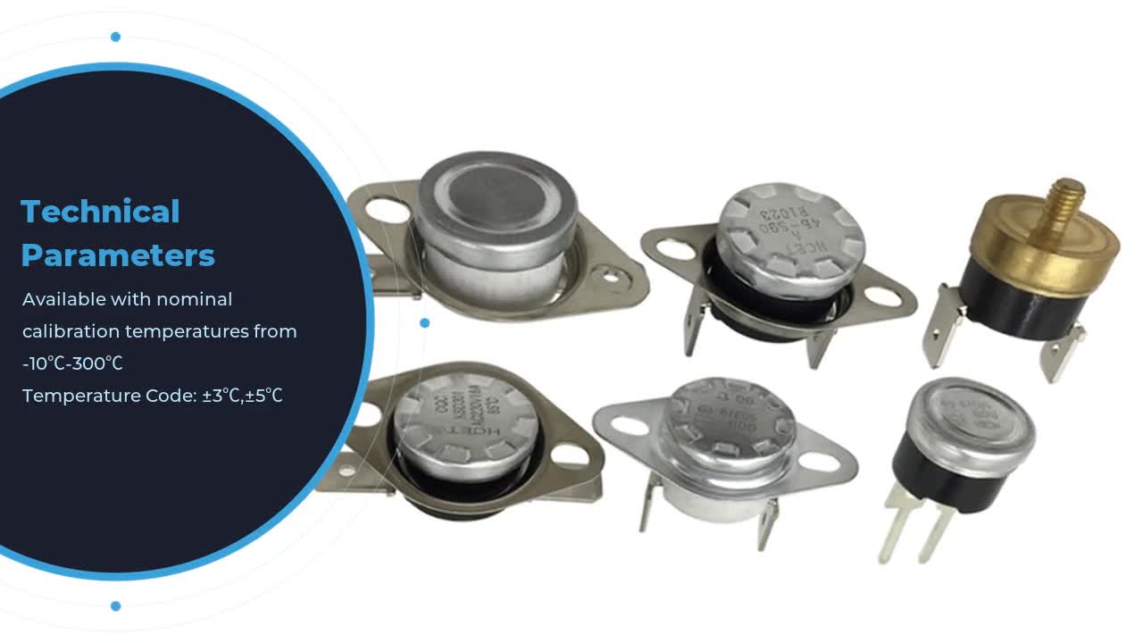 HCET HC301 KSD301 Temperature Control thermal Switch thermal protector