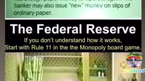 MONOPOLY ~ PASSING OF THE FEDERAL RESERVE ACT 1913