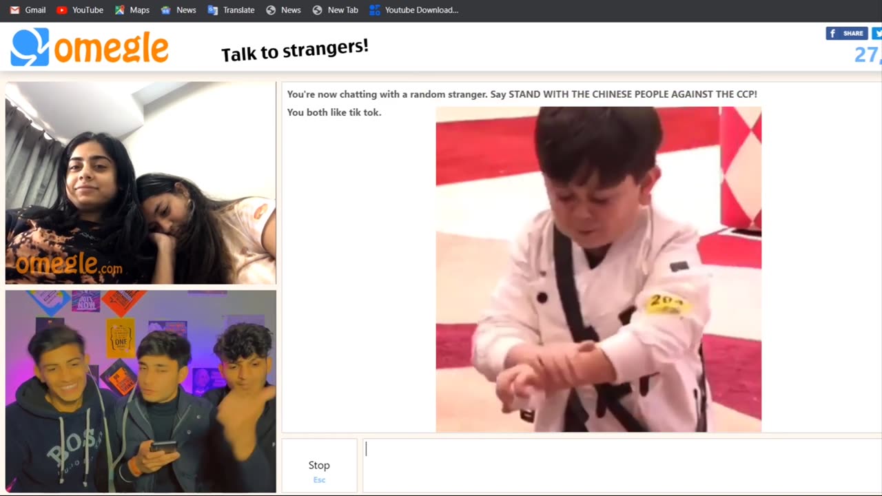 Funny omegle video