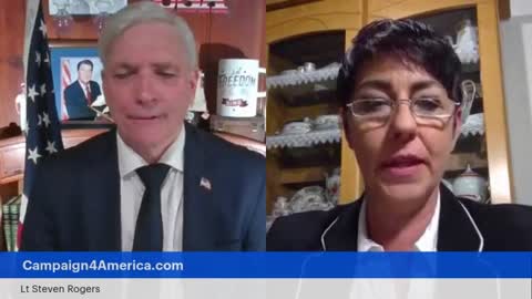 Lt Steven Rogers:- Hon.Christine Anderson member of the EU Parliament. Crisis in Canada & America.