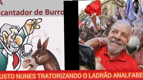 Lula LADRÃO chama Brasileiros de canalhas e Augusto Nunes Responde
