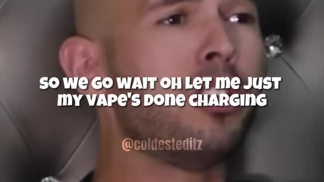 Andrew take on children vaping