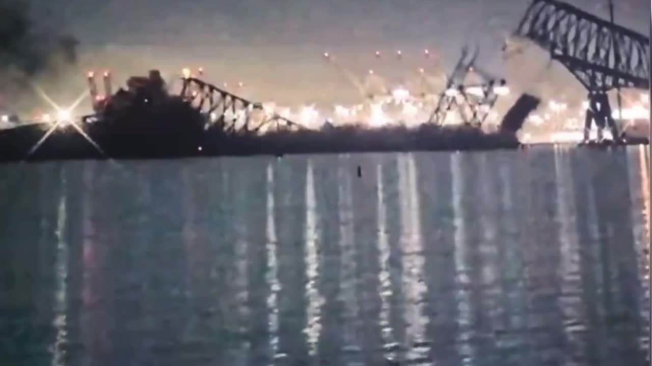 Massive Terrorist Attack In America - Bridge Collapse Baltimore Maryland