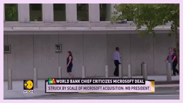World Bank criticized Microsoft's $69 billion deal as poor countries struggle