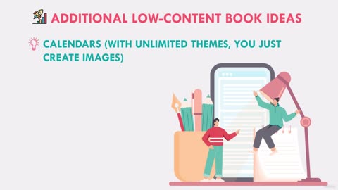 Writing low-content books