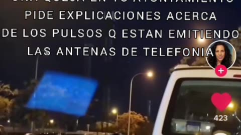 ATAQUE pulsar RADIACIONES DE 600.000 W/M terrorismo de estado