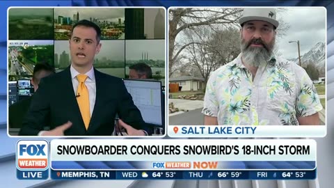 Snowboarder Completes Three-State Chase After Blizzard