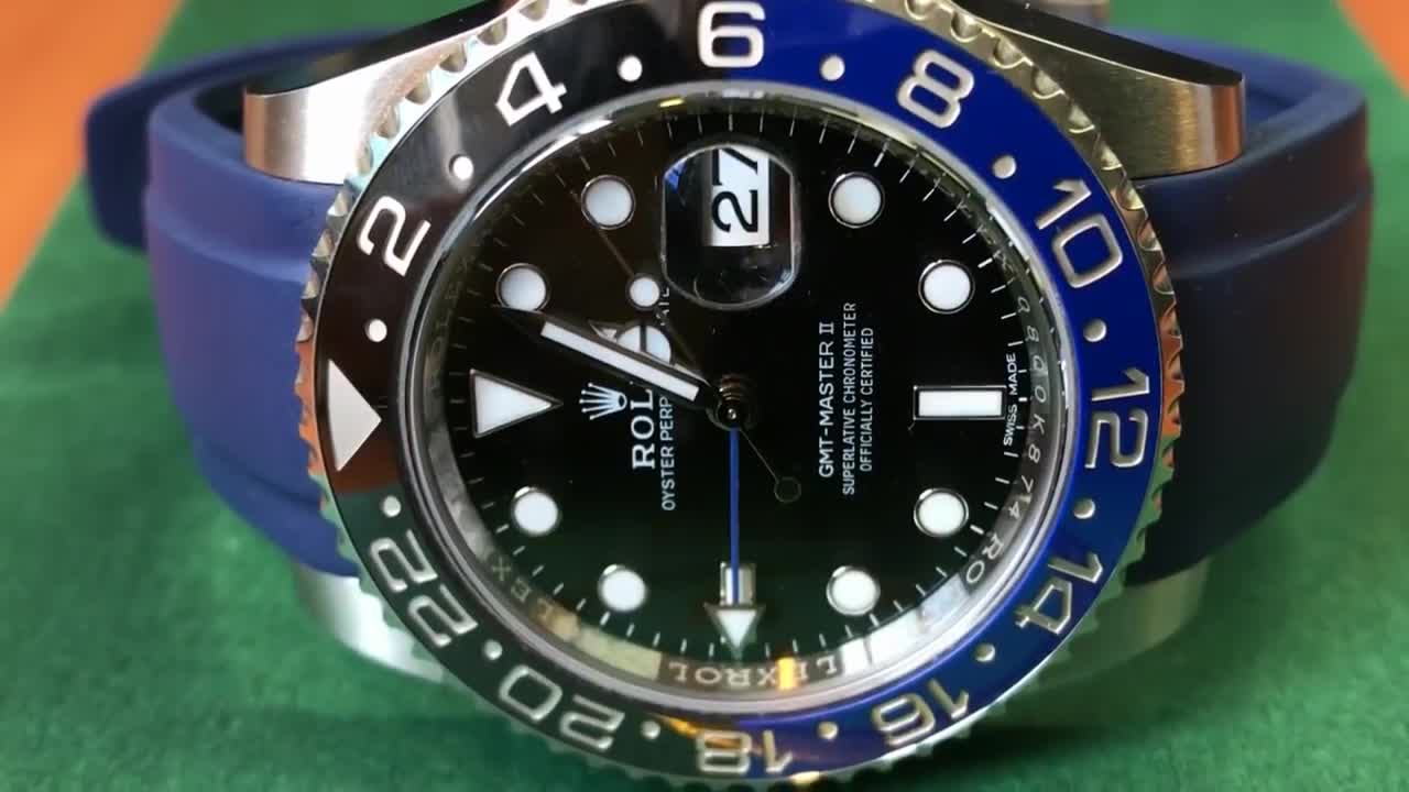 Luxury Rubber Straps for your Rolex Wrist Watch - Everest Rubber Straps