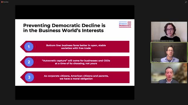 How Business Can Address the Threats To Our Democracy