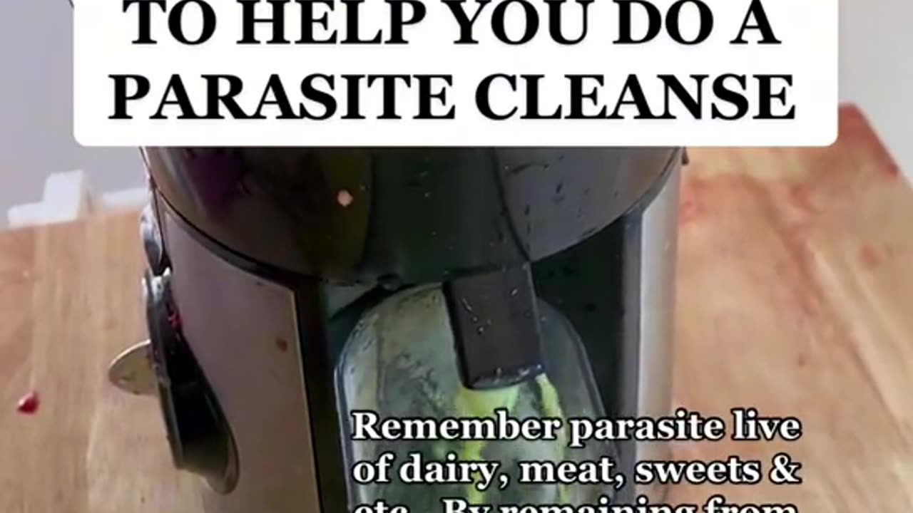East Juice Recipe Parasite Cleanse