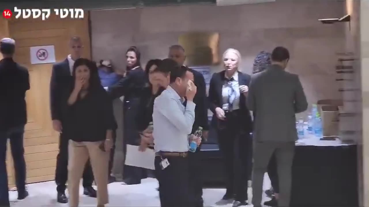 Reaction of Knesset Members after watching unreleased video clips from Oct 7th