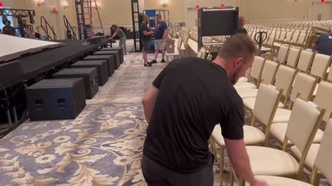 ReAwaken America Tour Miami Behind the Scenes | May the Chair Counting Begin!!!