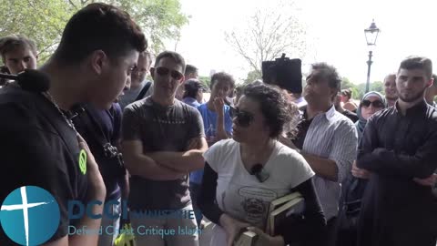 Muslim Demands Respect Speakers Corner