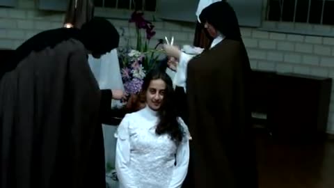 Tonsura da Ir. Maria Agnela da Santa Mãe de Deus