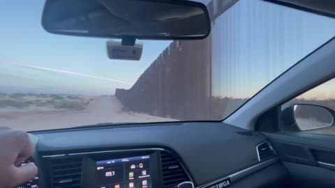 A look at sections of the wall that have been removed directly along trafficking routes